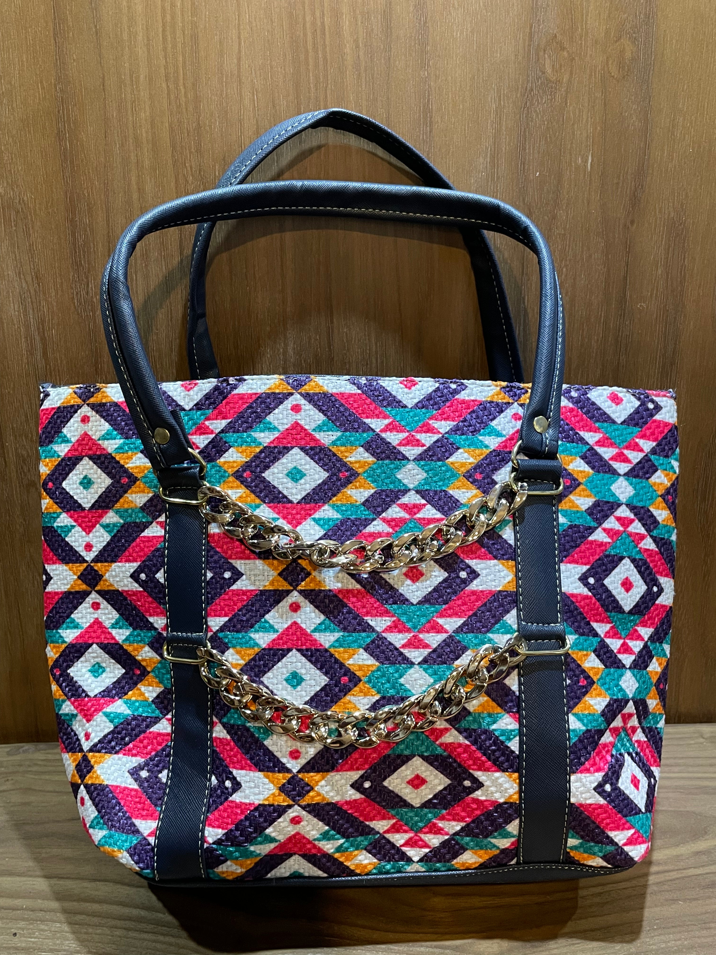 Bolsa artesanal de yute
