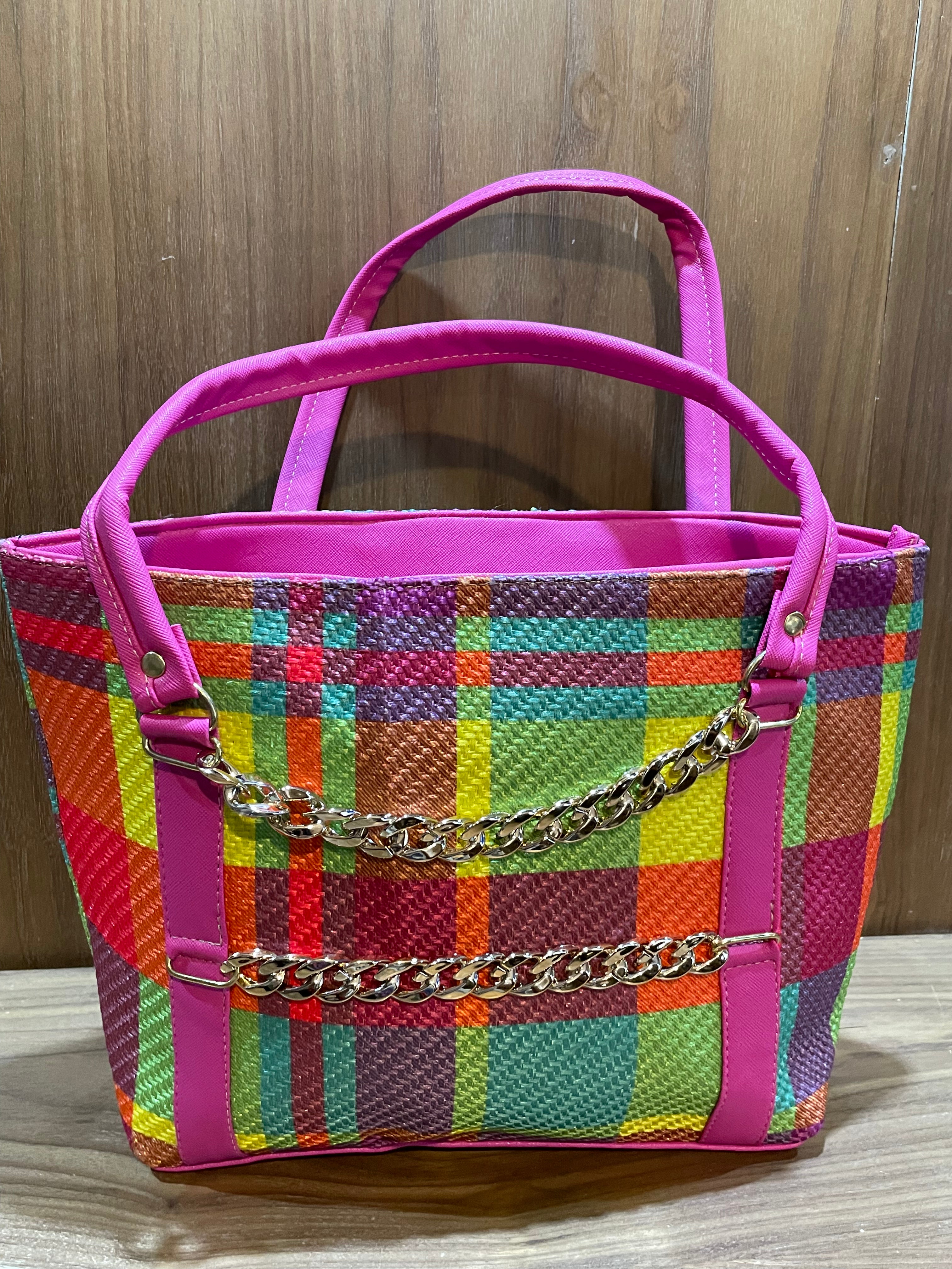 Bolsa artesanal de yute