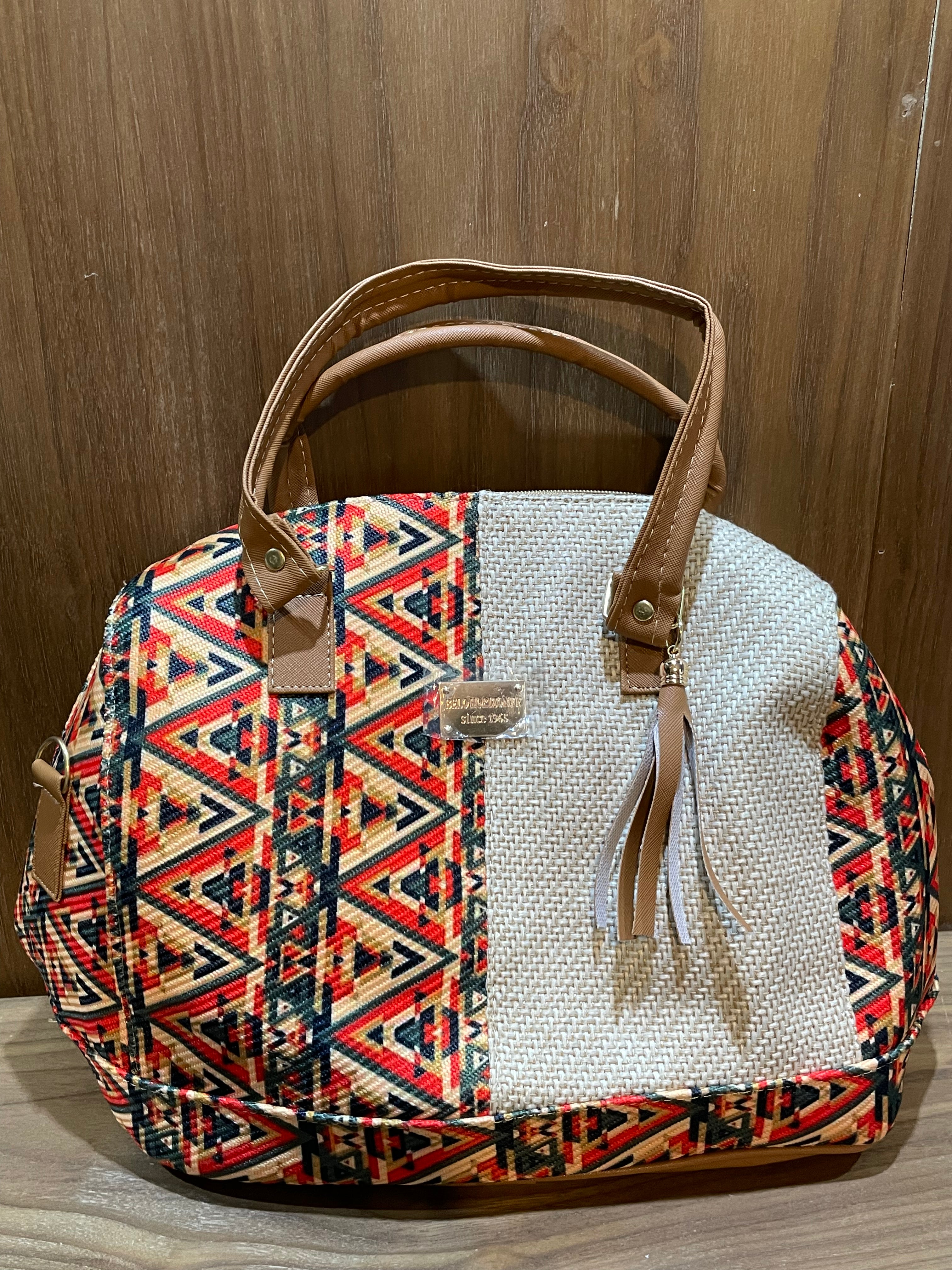Bolsa artesanal de yute