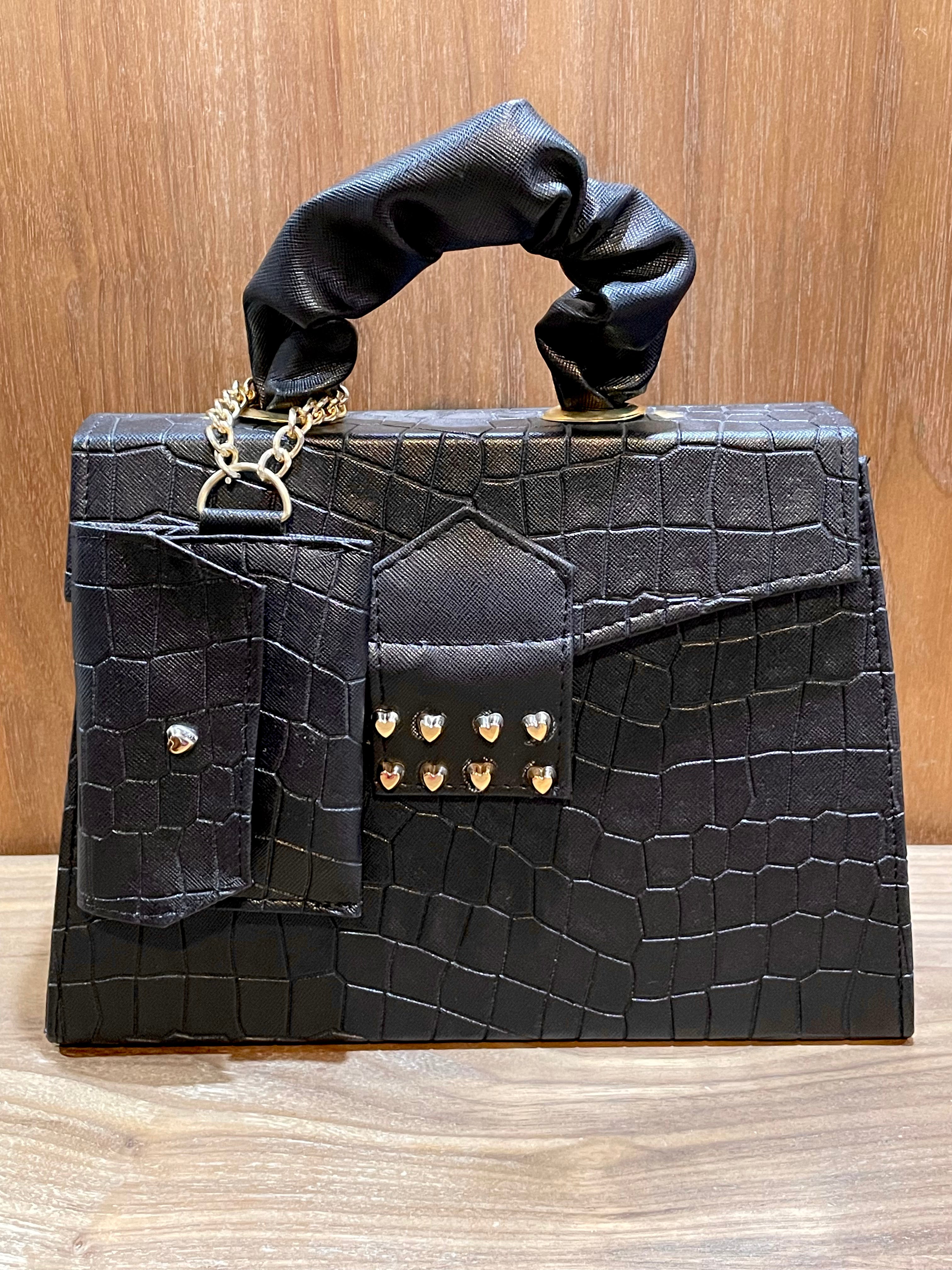 Bolsa artesanal piel sintética