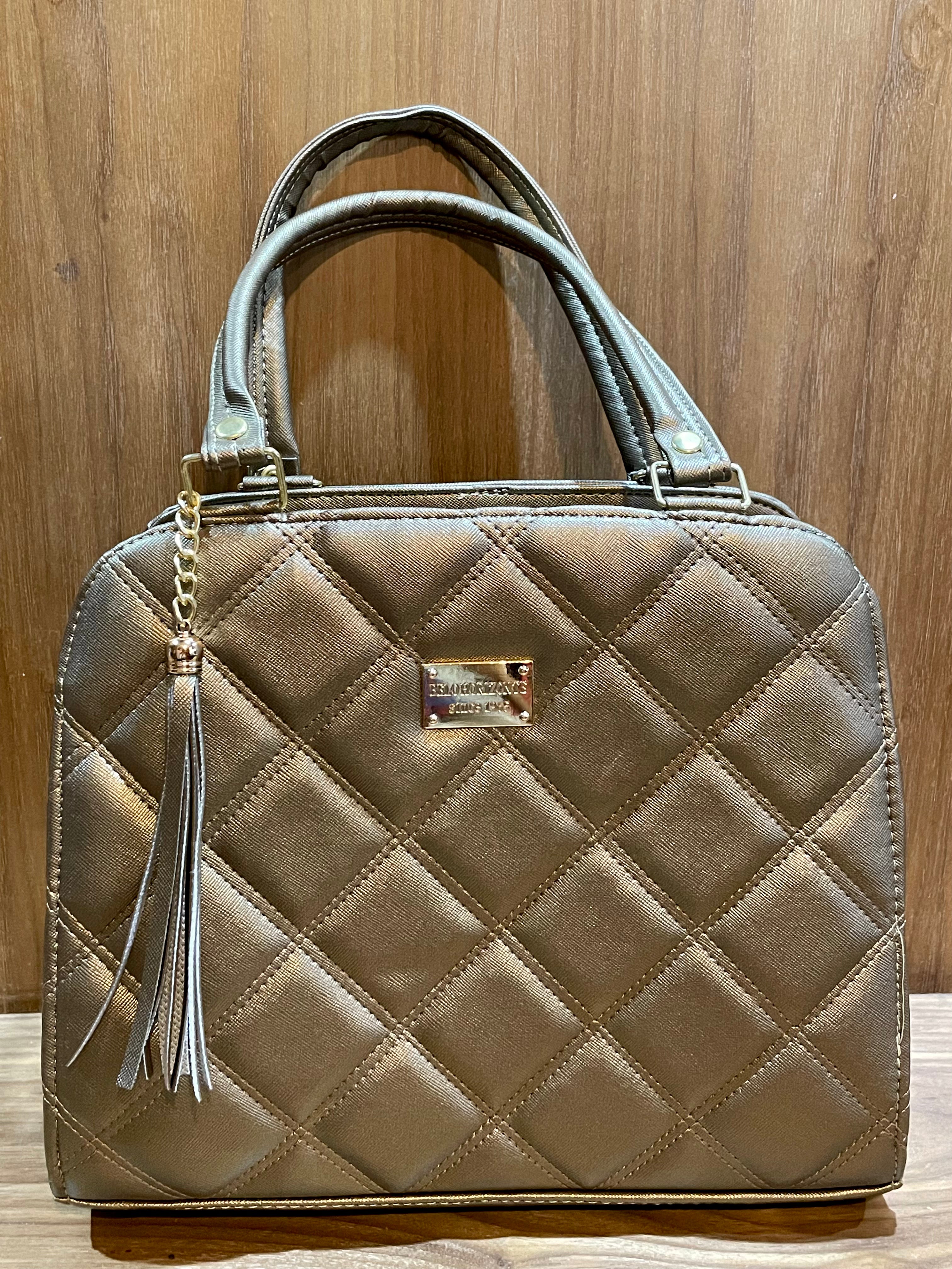 Bolsa artesanal piel sintética